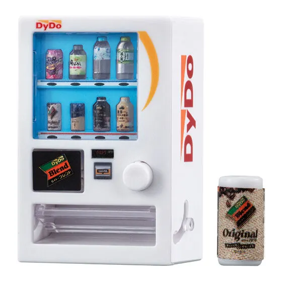 ダイドードリンコ ミニチュア自動販売機 標準自動販売機&ダイドーブレンドオリジナル1本