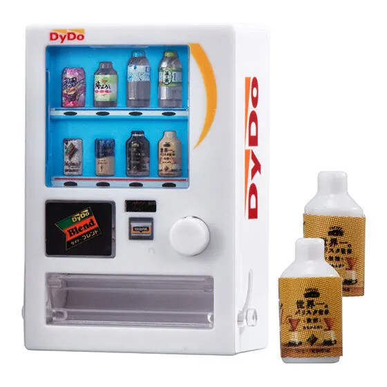 ダイドードリンコ ミニチュア自動販売機 標準自動販売機&ダイドーブレンド<微糖>2本