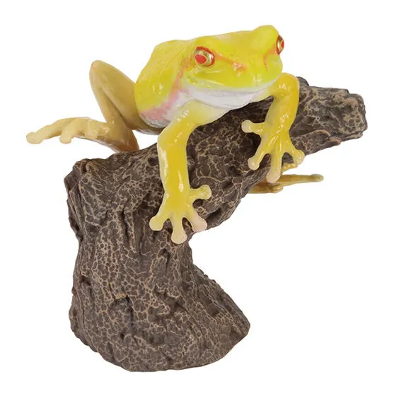 いきもの大図鑑 指まきコレクション アマガエルとミルキーツリー アマガエル(イエローアルビノ)