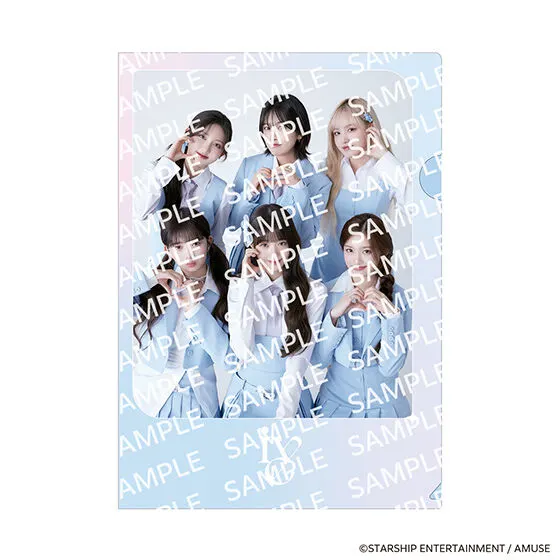 IVE FROM STARSHIP ENTERTAINMENT WITH AMUSE クリアファイルコレクション IVE 01