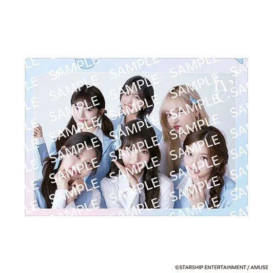 IVE FROM STARSHIP ENTERTAINMENT WITH AMUSE クリアファイルコレクション IVE 02