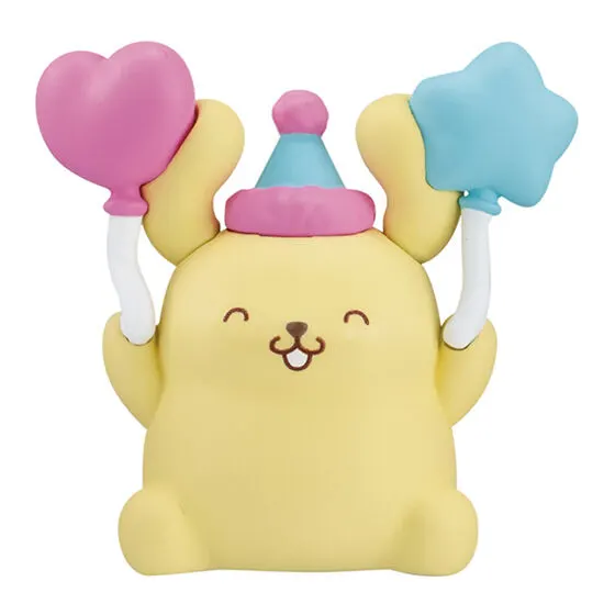 サンリオキャラクターズ みんなでお祝いフィギュア Pompompurin