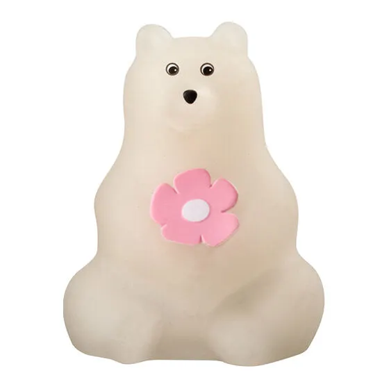 polar bear bank(ポーラーベアバンク) ぼんやりライトマスコット お花のベア