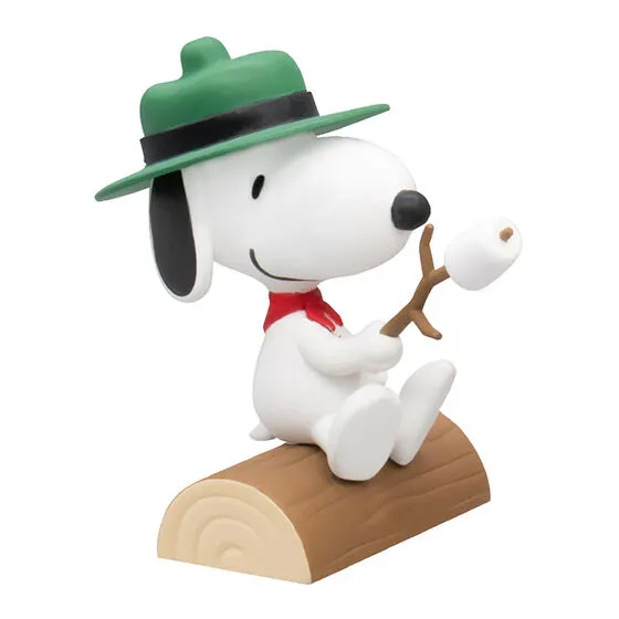 PEANUTS Enjoy! CAMP スヌーピー&丸太