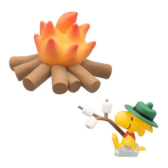 PEANUTS Enjoy! CAMP ウッドストック&焚火