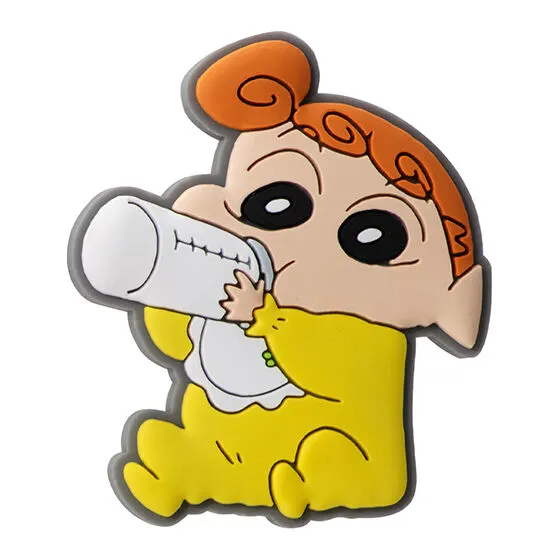 クレヨンしんちゃん ぷっくりラバーマグネット3 ひまわり