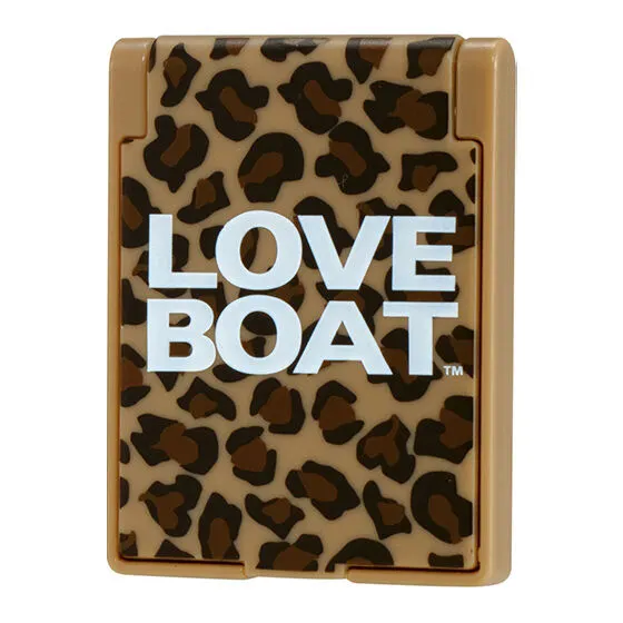 LOVE BOAT ミニチュアミラーコレクション 2 レオパード×ホワイト