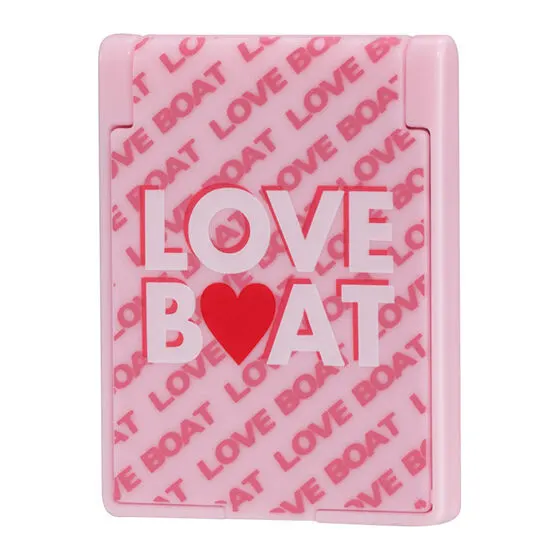 LOVE BOAT ミニチュアミラーコレクション 2 ピンク×LOVE BOAT総柄