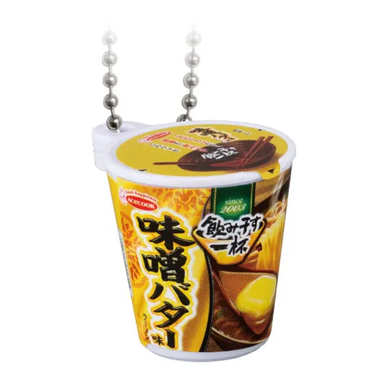 エースコック ミニチュアチャームコレクション2 飲み干す一杯 味噌バター味ラーメン