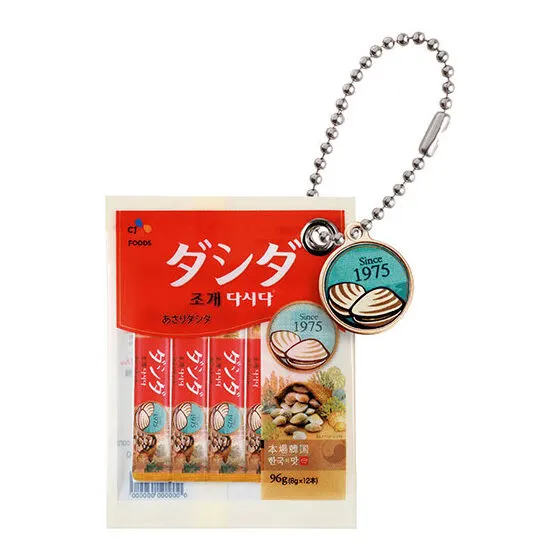 ダシダ ミニチャーム あさりダシダスティック & あさりプレートチャーム