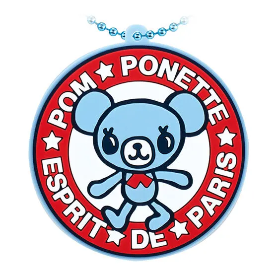 pom ponette カプセルラバーマスコット エンブレムミント
