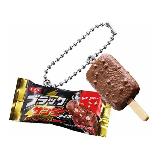 ブラックサンダー ミニチュアチャーム ブラックサンダーアイス