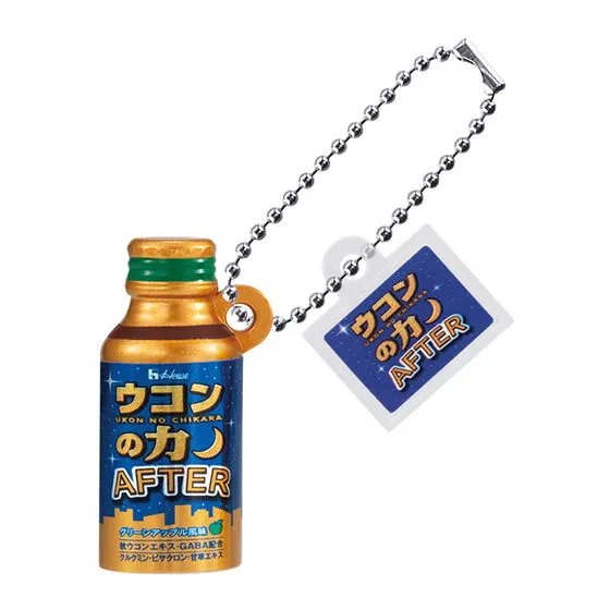 ハウスウェルネスフーズ ミニチュアチャーム ~年末年始を元気に過ごそう編~ ウコンの力 AFTER