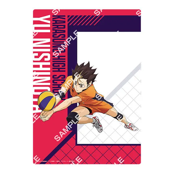 劇場版ハイキュー!! ゴミ捨て場の決戦 クリアビジュアルポスター デザインE