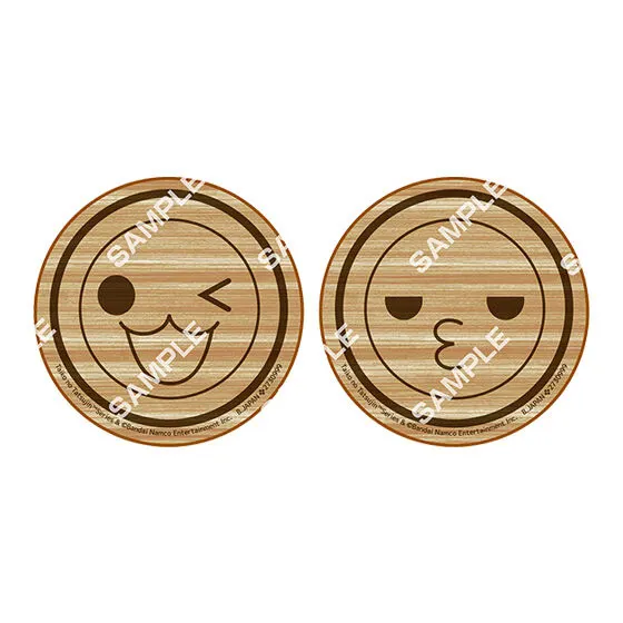 太鼓の達人 木製コースター2枚セット だドン！ Aセット