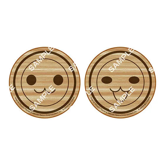 太鼓の達人 木製コースター2枚セット だドン！ Fセット