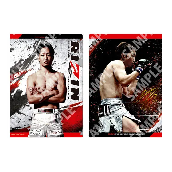 RIZIN クリアファイルコレクション 朝倉未来
