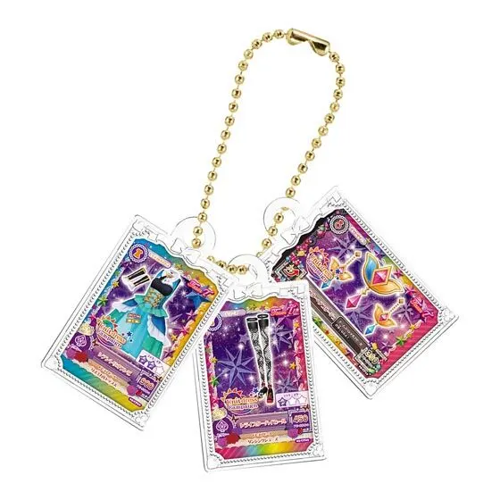 アイカツ！ グッズコレクション3 アイカツ！カードミニチュアチャーム(シアントリオコーデ)