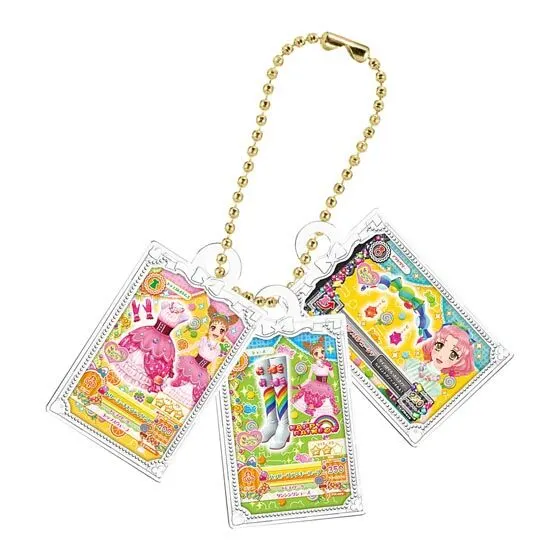 アイカツ！ グッズコレクション3 アイカツ！カードミニチュアチャーム(ドリーミーキャンディコーデ)