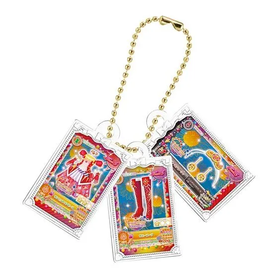 アイカツ！ グッズコレクション3 アイカツ！カードミニチュアチャーム(サンセットコーデ)