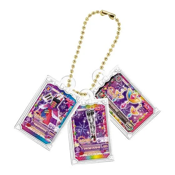 アイカツ！ グッズコレクション3 アイカツ！カードミニチュアチャーム(マゼンダトリオコーデ)