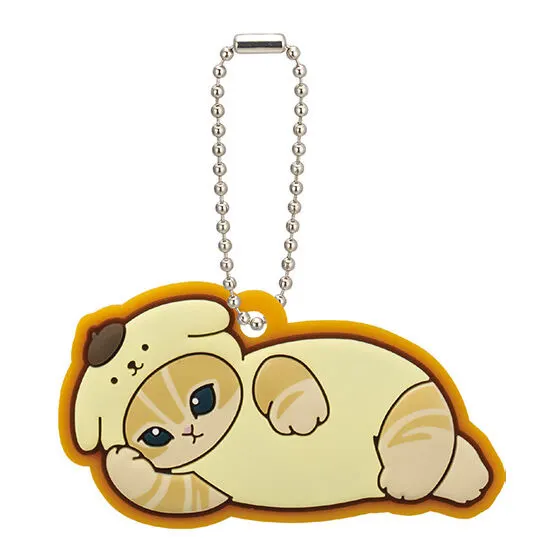 mofusand×サンリオキャラクターズ スペシャルラバーマスコット ポムポムプリン×mofusand