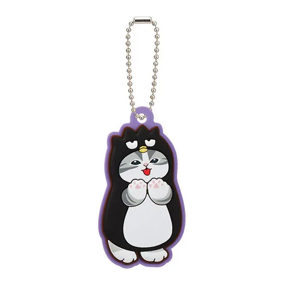 mofusand×サンリオキャラクターズ スペシャルラバーマスコット バッドばつ丸×mofusand