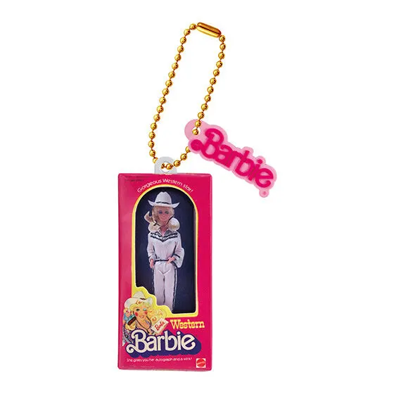 Barbie™ パッケージミニチュアチャーム Western Barbie