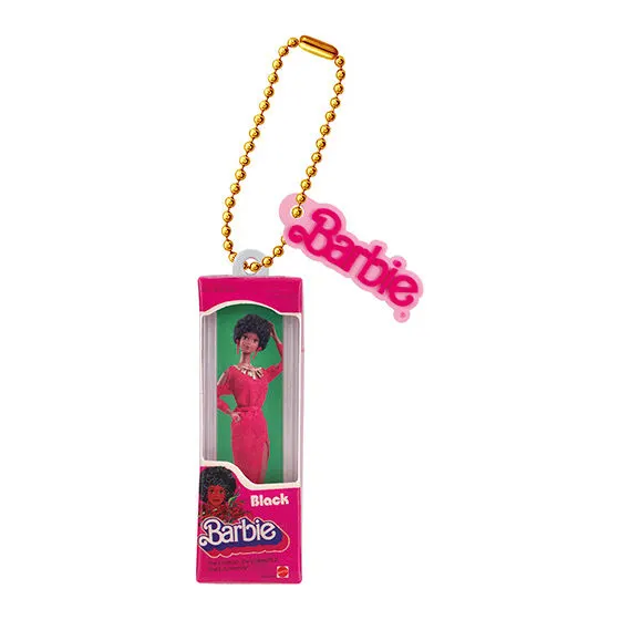Barbie™ パッケージミニチュアチャーム African-American Barbie