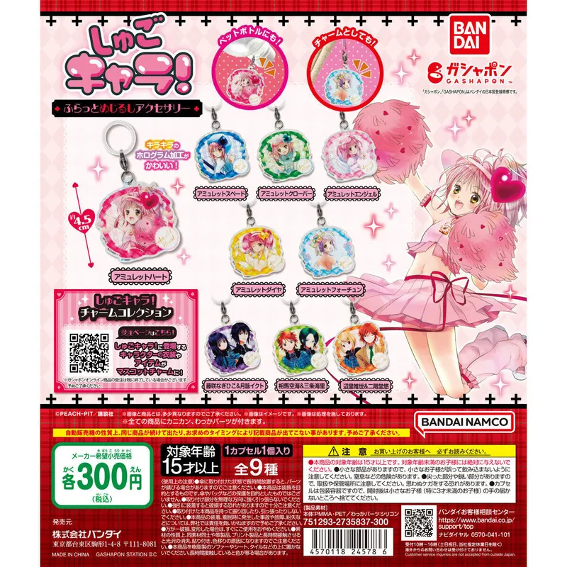 しゅごキャラ! ふらっとめじるしアクセサリーの台紙