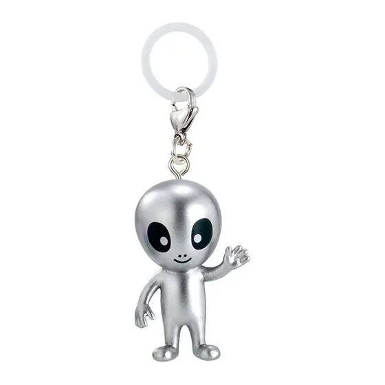 宇宙のなかま めじるしアクセサリー 宇宙人(シルバー)