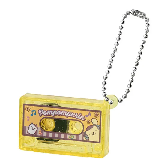 サンリオキャラクターズ カセットテープチャーム Pompompurin