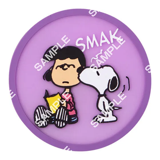 PEANUTS クリアラバーコースター ルーシー & スヌーピー