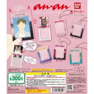 anan だれでもアクリルチャームの画像