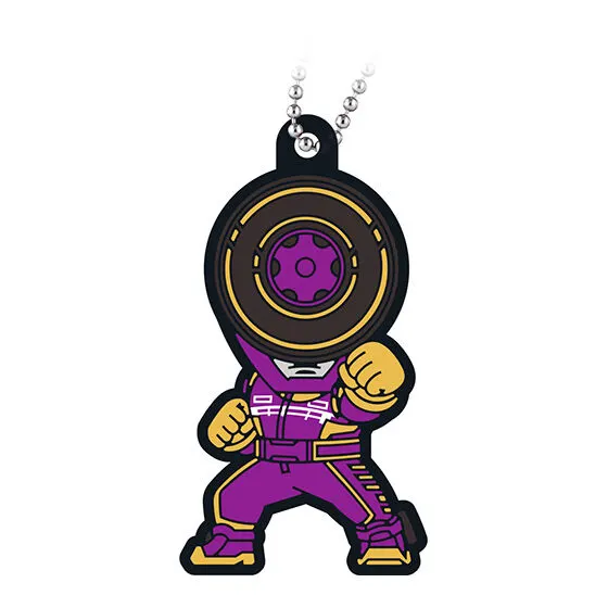 爆上戦隊ブンブンジャー カプセルラバーマスコット2 ブンバイオレット