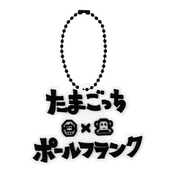 たまごっち×ポールフランク カプセルラバーマスコット たまごっち×ポールフランク(ロゴ)