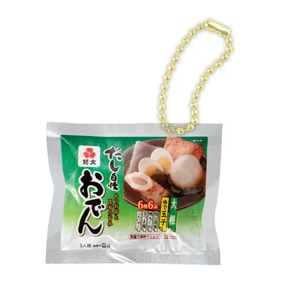 紀文 ねりものスクイーズチャーム だし自慢おでん