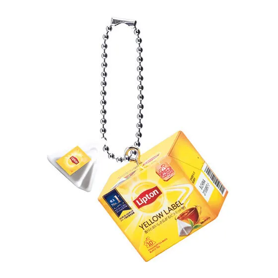 Lipton ミニチュアチャームコレクション イエローラベル