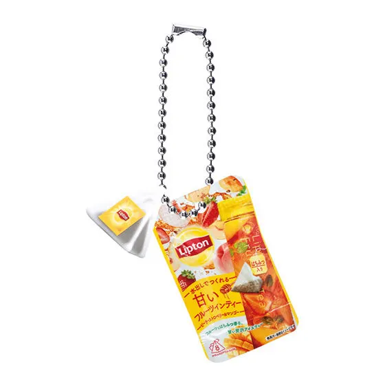 Lipton ミニチュアチャームコレクション フルーツインティー ピーチ・ストロベリー&マンゴー