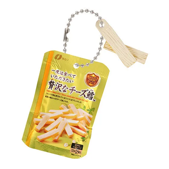 なとり おつまみミニチュアチャーム 贅沢なチーズ鱈