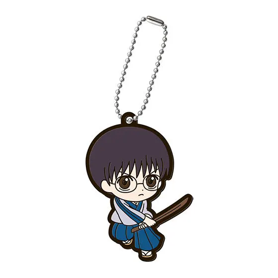 銀魂 カプセルラバーマスコット02~ガシャポンは回すためにこそある~ 志村新八A