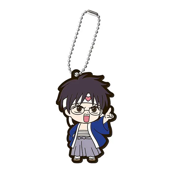 銀魂 カプセルラバーマスコット02~ガシャポンは回すためにこそある~ 志村新八B