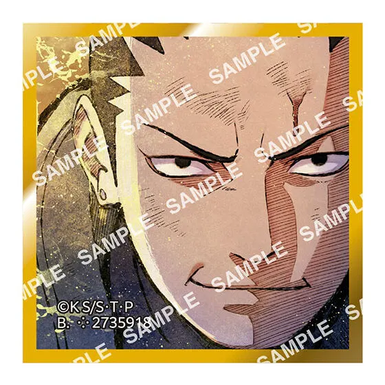 豆ガシャ色紙 NARUTO-ナルト- 疾風伝 第二弾 奈良シカマル