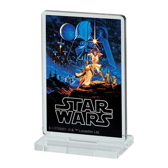 STAR WARS ポスターアクリルスタンド02 スター・ウォーズ エピソード4/新たなる希望(A)