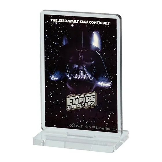 STAR WARS ポスターアクリルスタンド02 スター・ウォーズ エピソード5/帝国の逆襲(A)