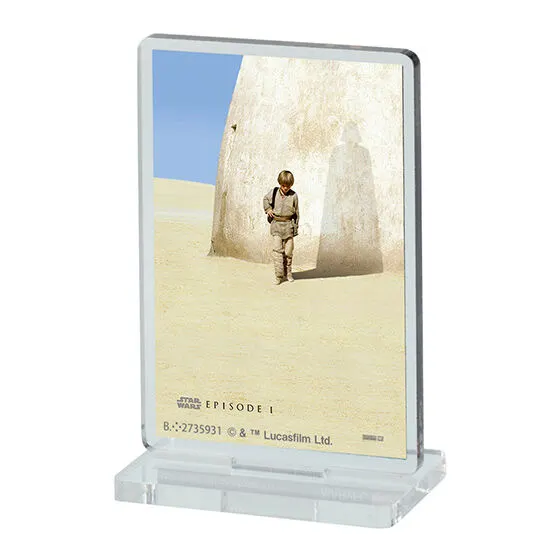 STAR WARS ポスターアクリルスタンド02 スター・ウォーズ エピソード1/ファントム・メナス