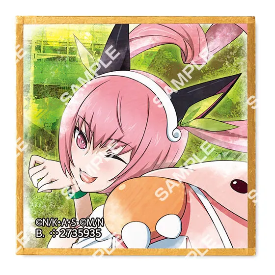 豆ガシャ色紙 物語シリーズ×STEINS;GATE 15周年コラボ フェイリス・ニャンニャン