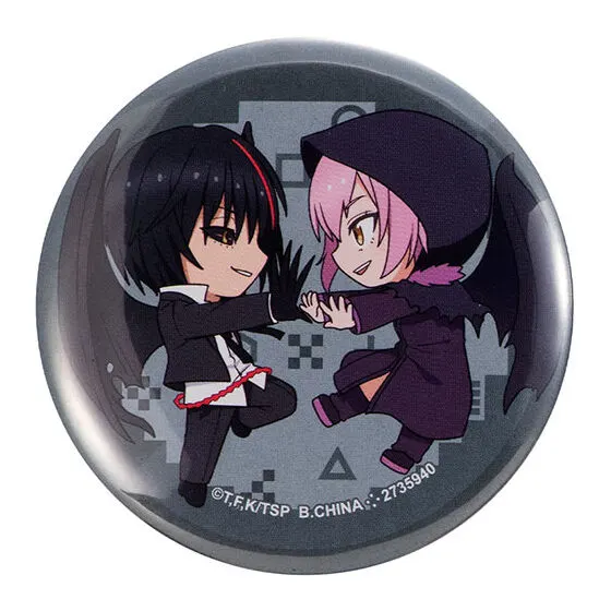 転生したらスライムだった件 あそーと3 (C賞 缶バッジ)ディアブロ&ヴィオレ