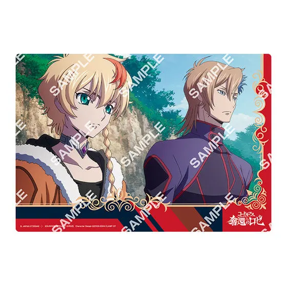 コードギアス 奪還のロゼ クリアビジュアルポスター デザインJ