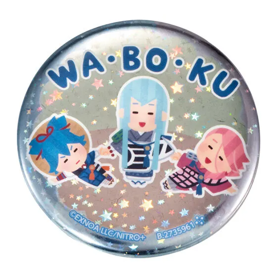 刀剣乱舞 わくわく本丸スタンプ カプセル缶バッジコレクション WA・BO・KU